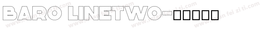 Baro LineTwo字体转换